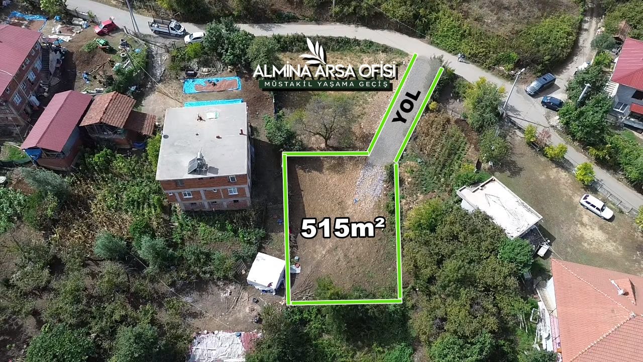 İMARLI 515m² ARSA SON 1 ADET DENİZE 10 DAKİKA MESAFE'DE — görsel 1